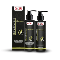 Hair Fall Control Shampoo Enriched with Amla, Bhringraj & Yastimadhu (Pack of 2)